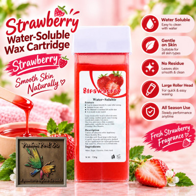 Water Soluble Wax Cartidage -150 gm - Strawberry