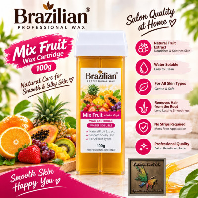 100gm Oil Soluble Cartidage - Mix Fruit